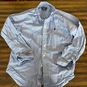 Polo boys checkered button up